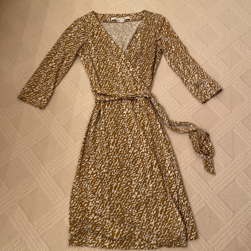 Sophisticated Diane von Furstenberg Wrap Dress